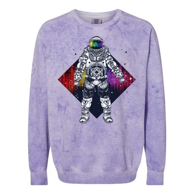 Spaceman Levels Colorblast Crewneck Sweatshirt