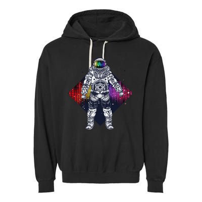 Spaceman Levels Garment-Dyed Fleece Hoodie