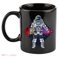 Spaceman Levels 11oz C Handle Ceramic Mug