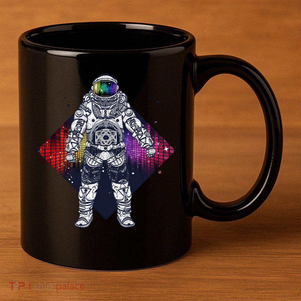 Spaceman Levels 11oz C Handle Ceramic Mug