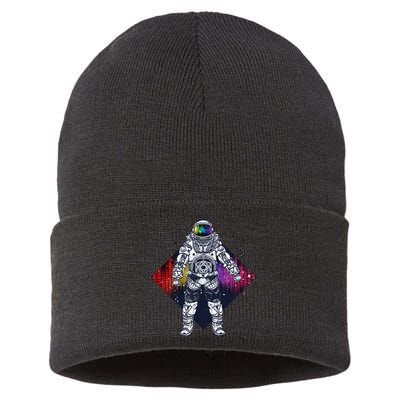 Spaceman Levels Sustainable Knit Beanie