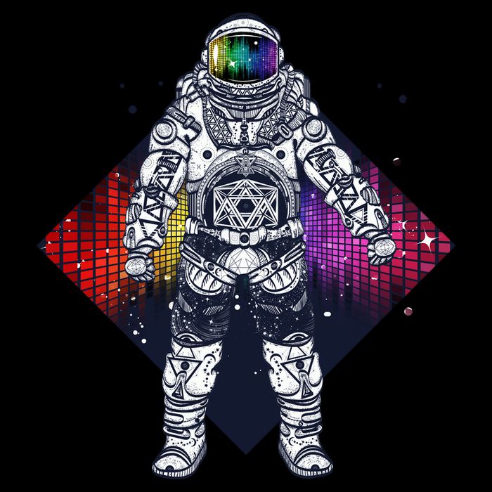 Spaceman Levels Toddler Sweatshirt