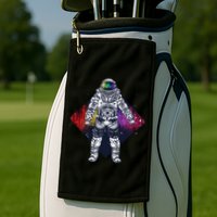Spaceman Levels Golf Towel