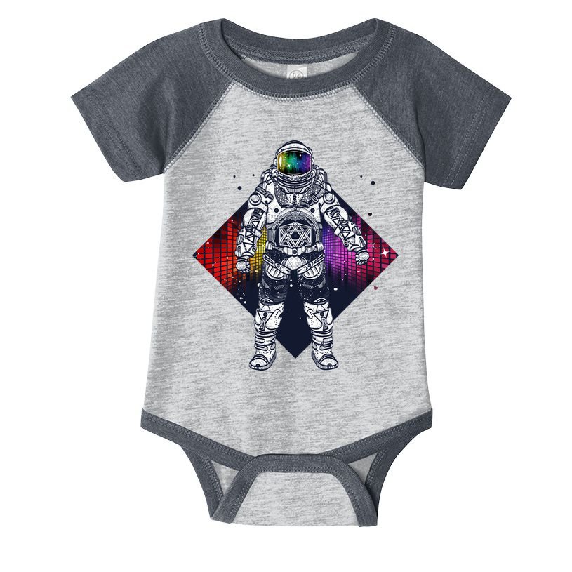 Spaceman Levels Infant Baby Jersey Bodysuit