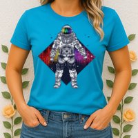 Spaceman Levels Womens T-Shirt