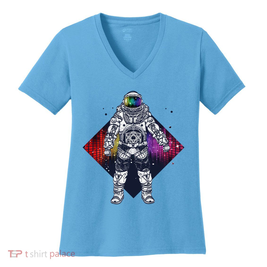 Spaceman Levels Women's V-Neck T-Shirt