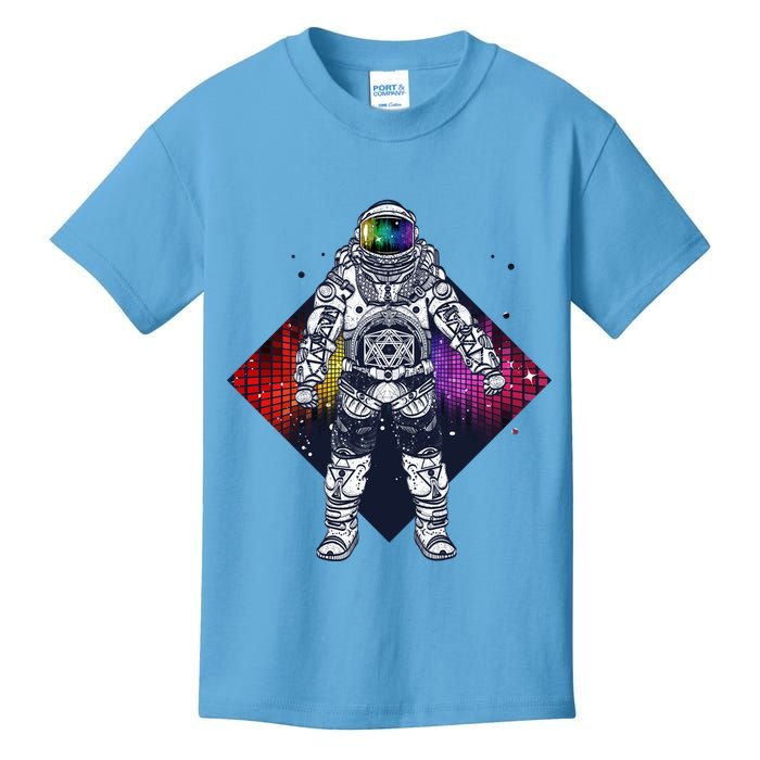Spaceman Levels Kids T-Shirt