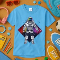 Spaceman Levels Kids T-Shirt