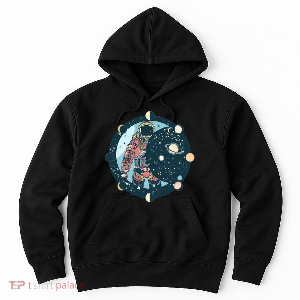 Spaceman Moon Cycle Hoodie