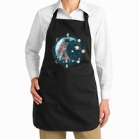 Spaceman Moon Cycle Apron