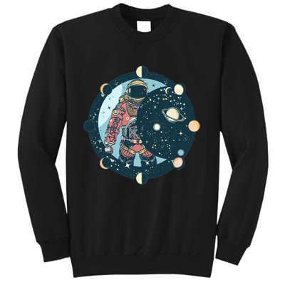 Spaceman Moon Cycle Sweatshirt