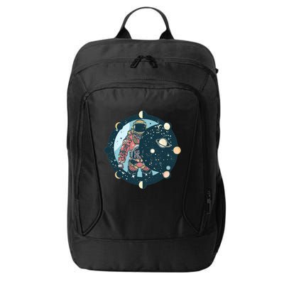 Spaceman Moon Cycle City Backpack