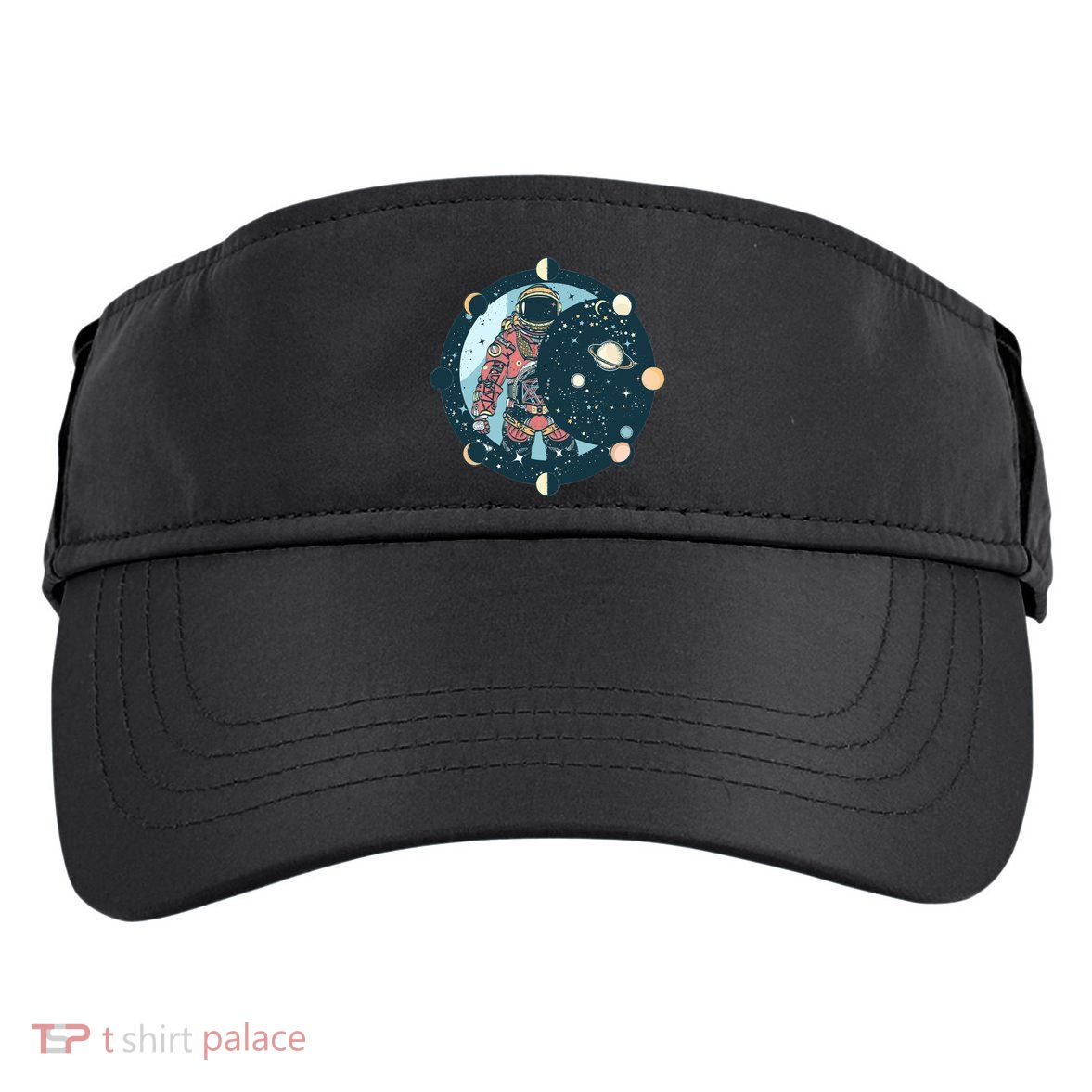 Spaceman Moon Cycle Adult Drive Performance Visor