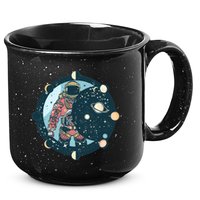 Spaceman Moon Cycle 15oz Campfire Ceramic Mug
