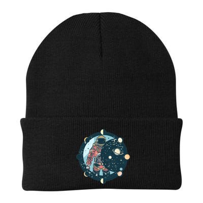 Spaceman Moon Cycle Beanie