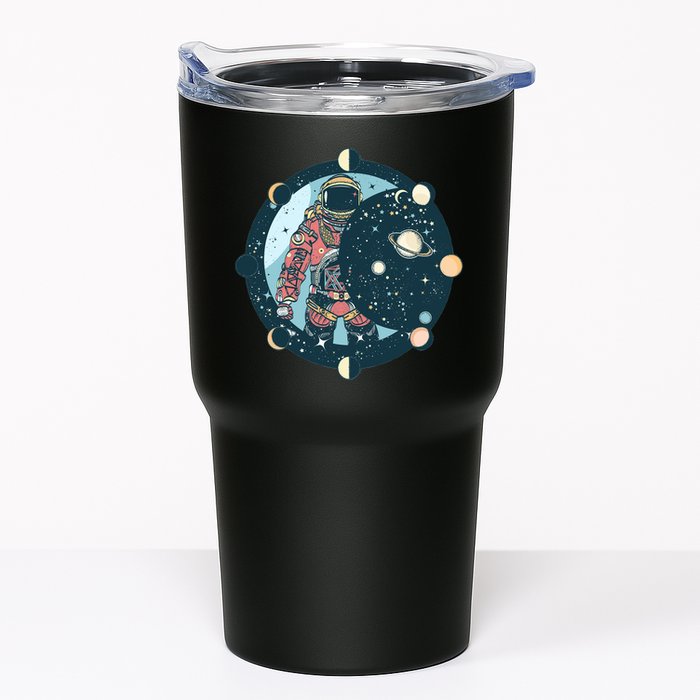 Spaceman Moon Cycle Tumbler