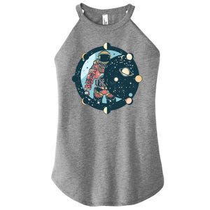 Spaceman Moon Cycle Women’s Perfect Tri Rocker Tank