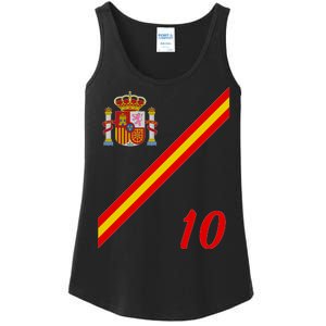 Spain Soccer Jersey Espana Barcelona Madrid Ladies Essential Tank