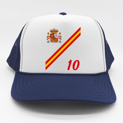 Spain Soccer Jersey Espana Barcelona Madrid Trucker Hat