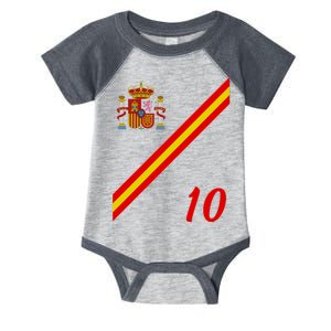 Spain Soccer Jersey Espana Barcelona Madrid Infant Baby Jersey Bodysuit