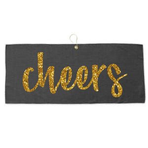 Cheers Party Large Microfiber Waffle Golf Towel