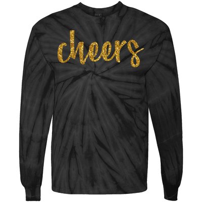 Cheers Party Tie-Dye Long Sleeve Shirt