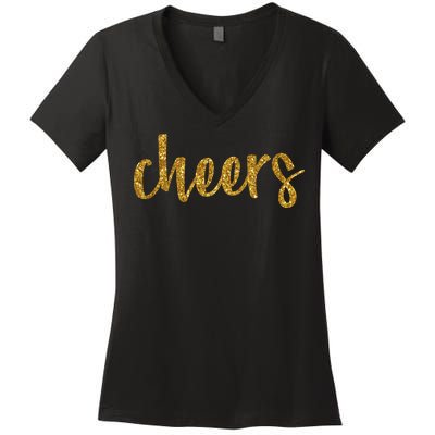 Cheers Party Women's V-Neck T-Shirt