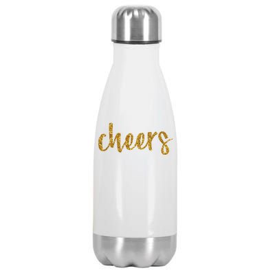 Cheers Party Stainless Steel Insulated Water Bottle