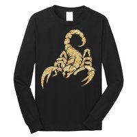 Sparkly Scorpion  Long Sleeve Shirt