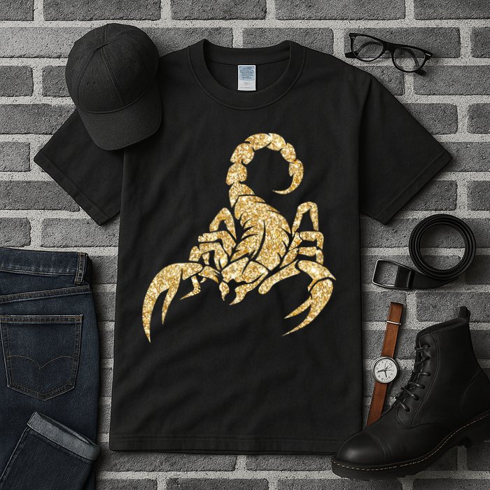 Sparkly Scorpion  Tall T-Shirt