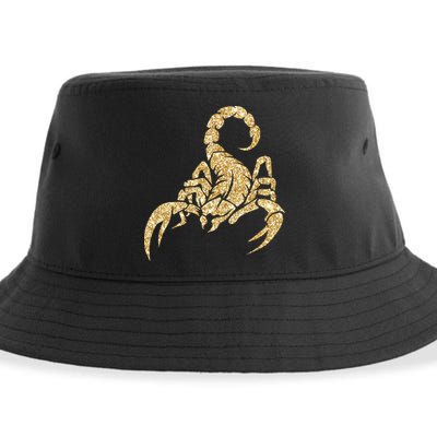 Sparkly Scorpion  Sustainable Bucket Hat