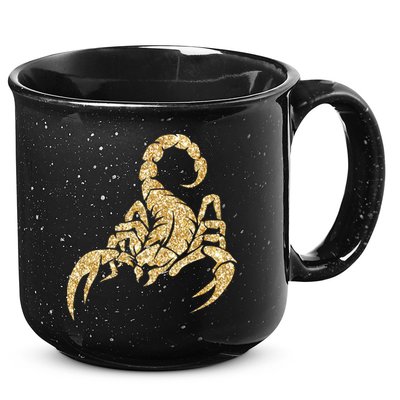 Sparkly Scorpion  15oz Campfire Ceramic Mug
