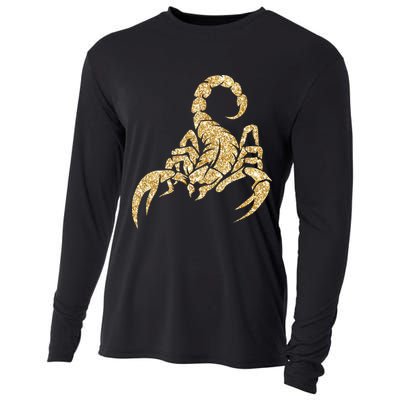 Sparkly Scorpion  Cooling Performance Long Sleeve Crew