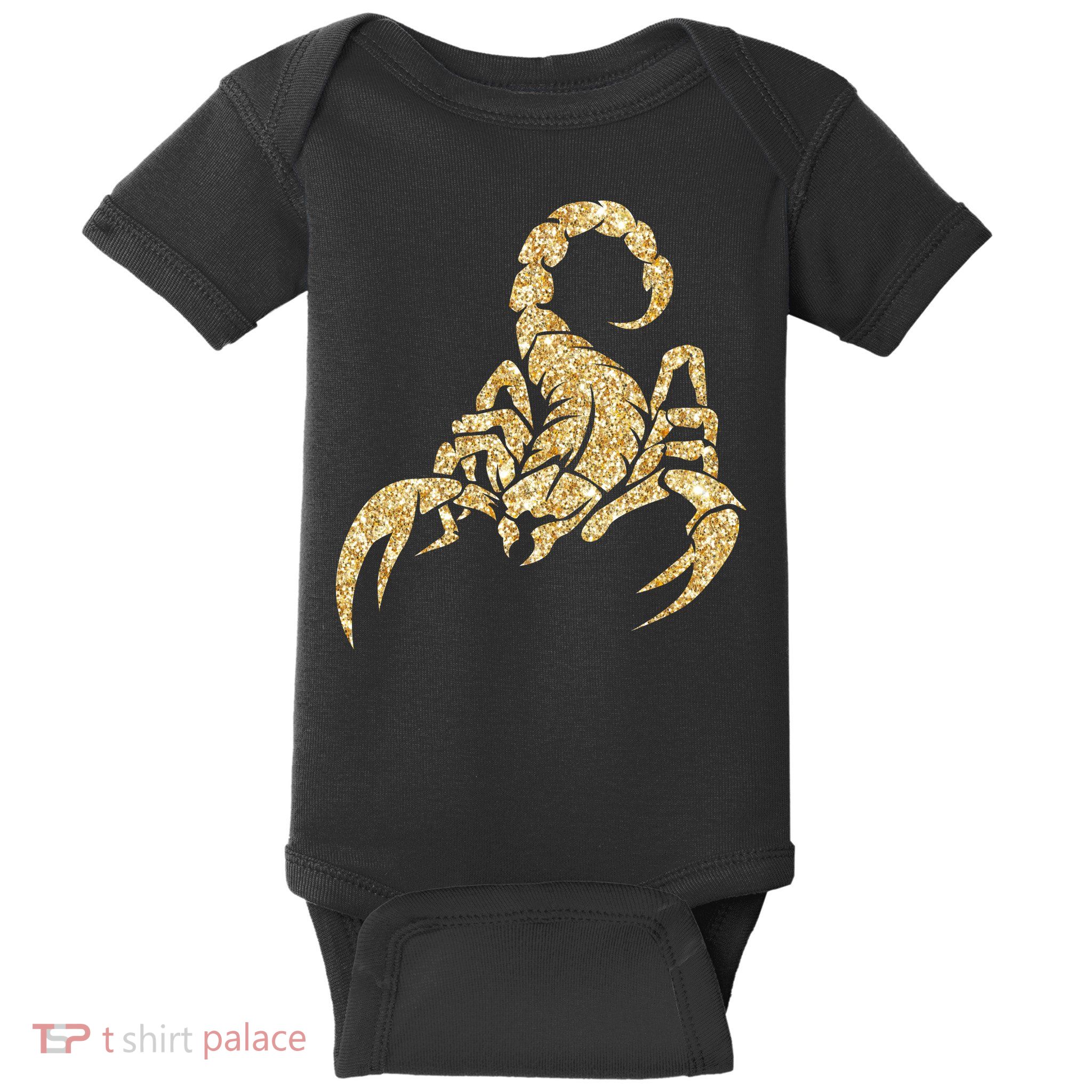 Sparkly Scorpion  Baby Bodysuit