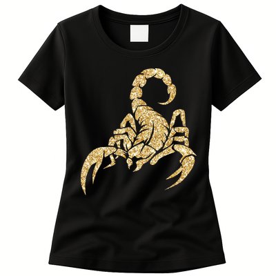 Sparkly Scorpion  Womens T-Shirt