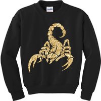 Sparkly Scorpion  Kids Sweatshirt
