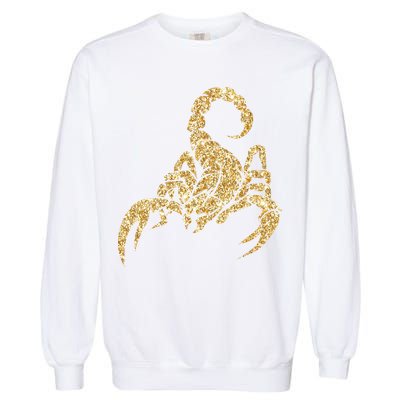 Sparkly Scorpion  Garment-Dyed Sweatshirt