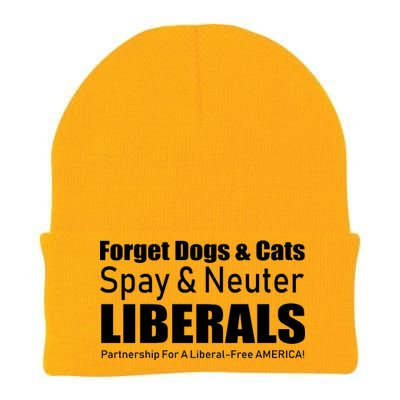 Spay & Neuter Liberals  Knit Cap Winter Beanie