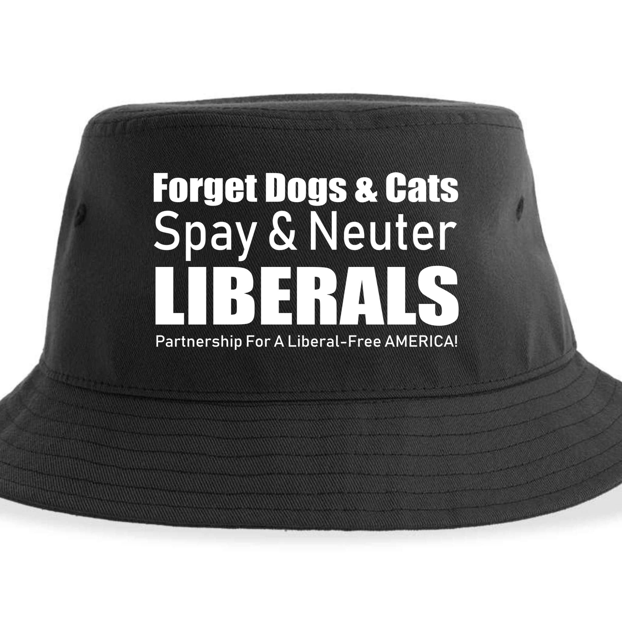 Spay & Neuter Liberals  Sustainable Bucket Hat