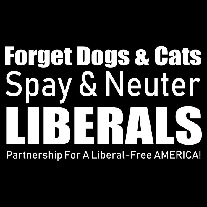 Spay & Neuter Liberals  Bucket Hat