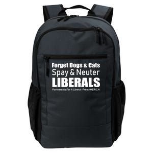 Spay & Neuter Liberals  Daily Commute Backpack