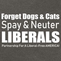 Spay & Neuter Liberals  Cotton Canvas Backpack