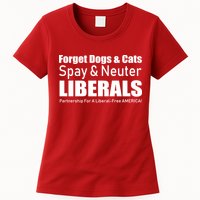 Spay & Neuter Liberals  Womens T-Shirt