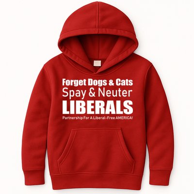 Spay & Neuter Liberals  Kids Hoodie
