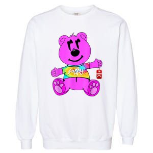 Sorry Pink Bear Valentines Day Tee Funny Sorry Pink Bear Garment-Dyed Sweatshirt