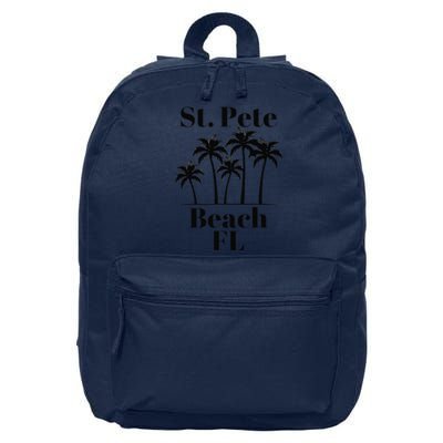 St. Pete Beach Florida 16 in Basic Backpack