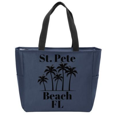 St. Pete Beach Florida Zip Tote Bag