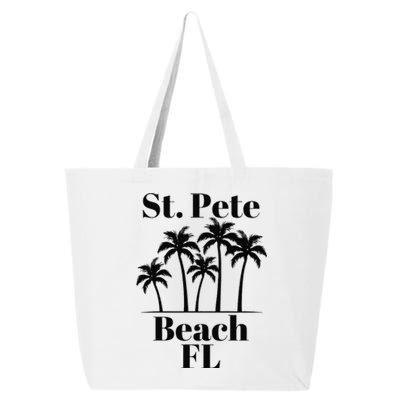 St. Pete Beach Florida 25L Jumbo Tote