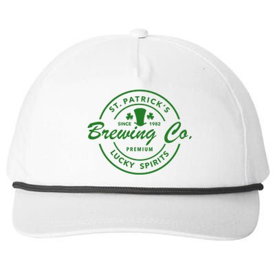 St. Patrick's Brewing Co Premium Lucky Spirits, St. Patrick's Day Snapback Five-Panel Rope Hat