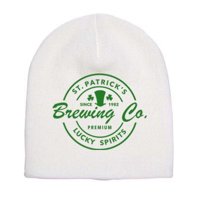 St. Patrick's Brewing Co Premium Lucky Spirits, St. Patrick's Day Short Acrylic Beanie